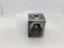 Ilsco D1119 TA-500-S 600 MCM-4 Two 250mcm-1/0 Mechanical Lug