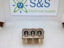 Burndy BIBD-600-3 3 Port Multi-Tap Connector 2 Sided