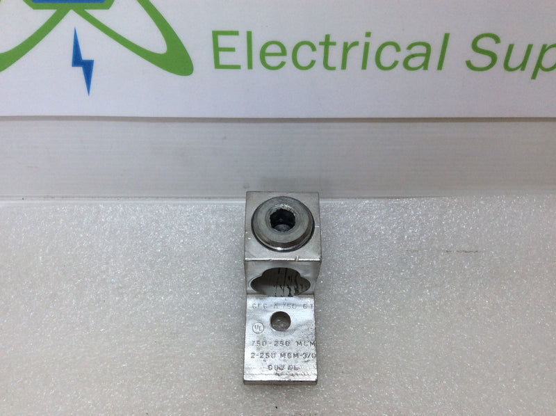 CFC A 750 CT 750-250 MCM 2-250MCM 3/0 Mechanical Lug A750CT