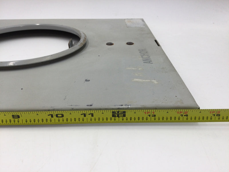 Anchor Ring Type Meter Cover 100/200 Amp with Back Bracket 14.5" x 12"