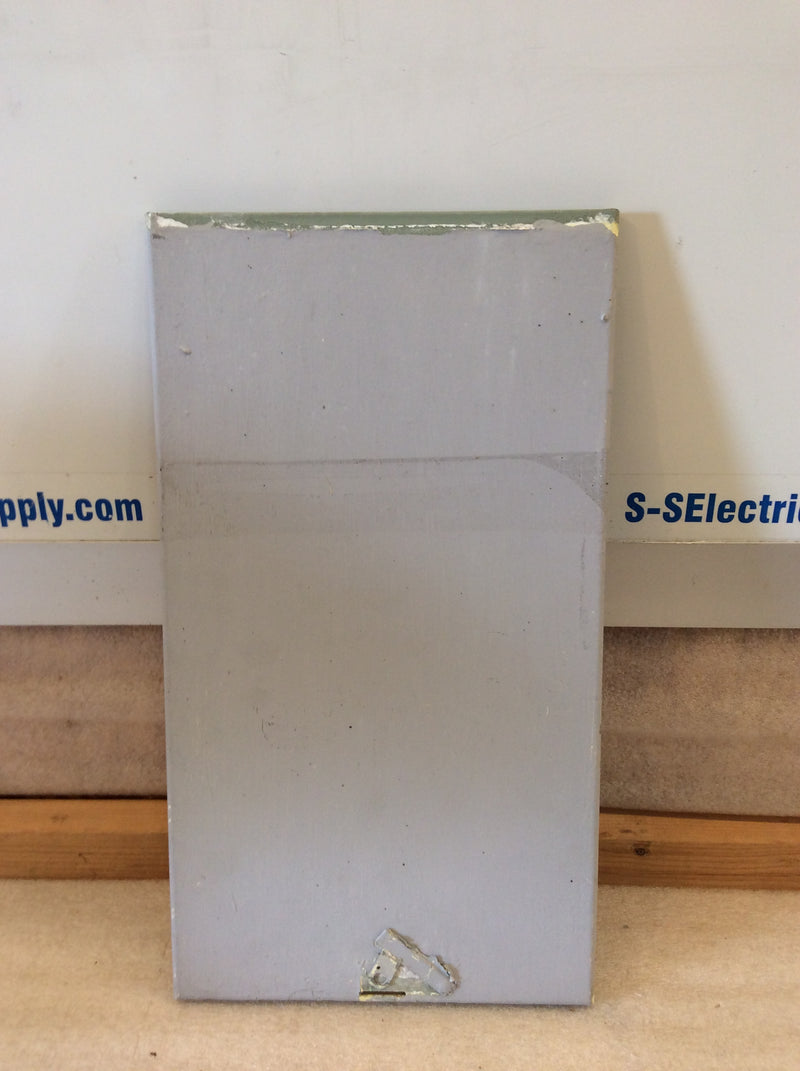 Powercraft RV Pedestal Meter/Main Load Center Cover Only Nema3R Aluminum Enclosure