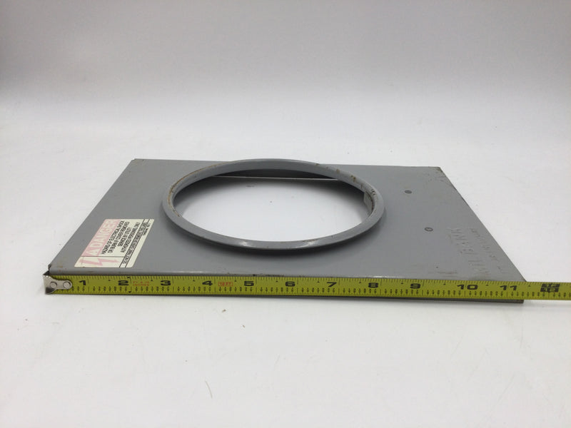 Milbank Ring Type Meter Cover with Back Latch Type 3R Enclosure 11.5" x 8"
