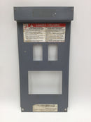 Square D PAK-55CGFI Nema3R RV Pedestal Load Center Dead Front Only 15.5" x 7.5"