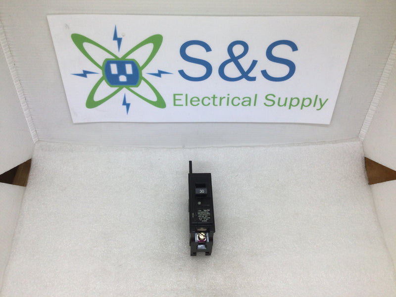 ITE BQ1-B030 30 Amp 1 Pole 120/240V Type BQ Circuit Breaker BQ1B030