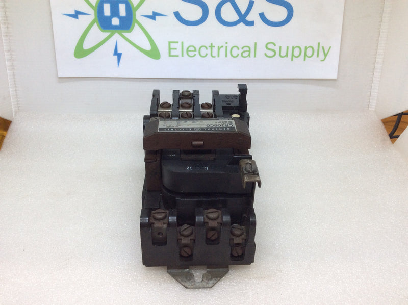 General Electric CR306C0 Nema Size 1 27 Amps 600VAC Max 3 Phase Contactor 95-115V 50-60Hz Coil