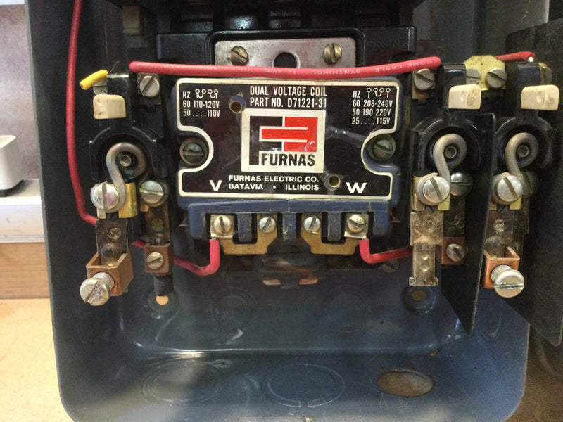 Furnas Electric 14gb32ba11, Size- 2-1/2, 220/440v Dual Coil Voltage
