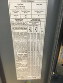 Cutler Hammer C400LG4A 30 Amp 3 Phase Combination Safety Switch with Motor Controls