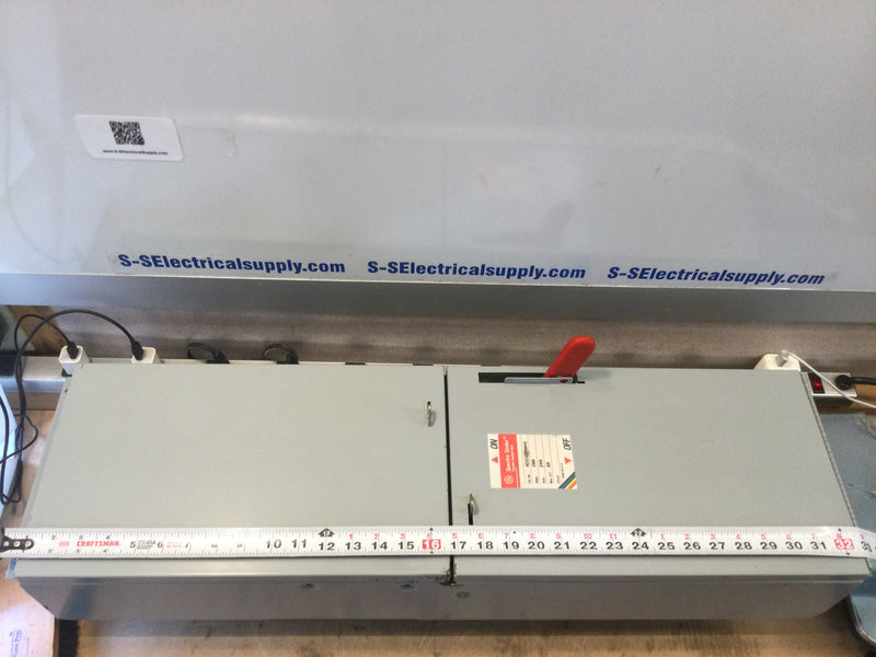 GE General Electric ADS32200HS Panelboard Switch 200 Amp 240v 60hp Type 1 Enclosure