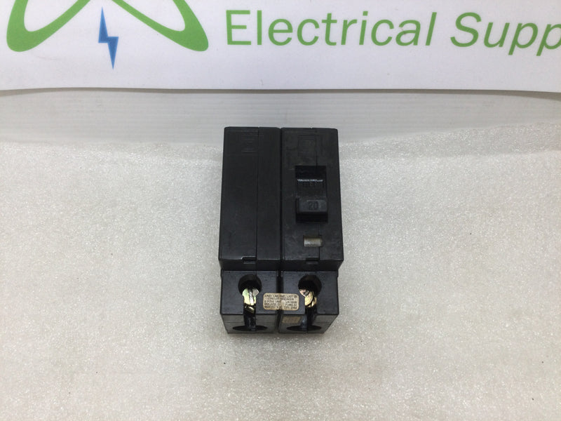 Square D EHB24020 2 Pole 20 Amp 480/277v Circuit Breaker