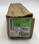 Siemens/ITE Q215 15 Amp 2 Pole 120/240V Type QP Circuit Breaker