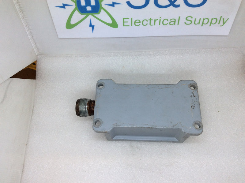 Allen-Bradley 800H-NP33 Assembled Control Station Dual Pushbutton Start/Stop 1 Pilot Light