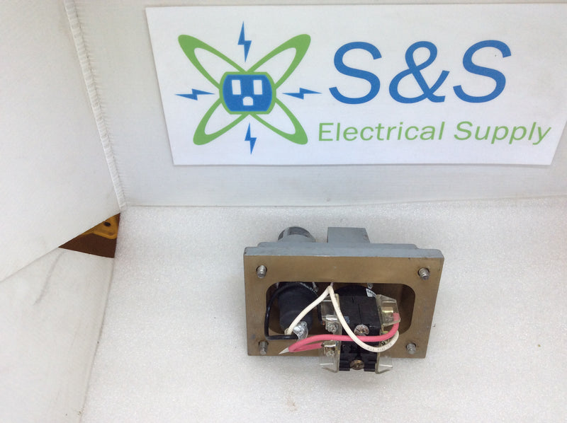 Allen-Bradley 800H-NP33 Assembled Control Station Dual Pushbutton Start/Stop 1 Pilot Light