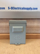 Halex HNF60R 60A 120/240V Non-Fused AC Pull Out Disconnect 7 3/8" x 5 1/8"