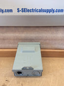 Halex HNF60R 60A 120/240V Non-Fused AC Pull Out Disconnect 7 3/8" x 5 1/8"