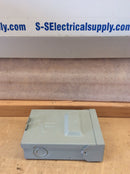 Halex HNF60R 60A 120/240V Non-Fused AC Pull Out Disconnect 7 3/8" x 5 1/8"