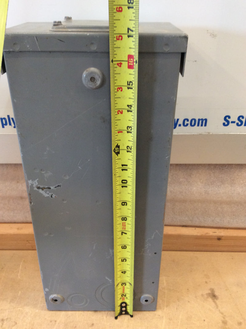 General Electric TE100R 100A 600VAC 3 Pole Type TEB,TED,THED Nema 3R B