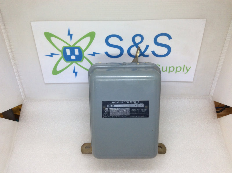 Allen-Bradley 840-C1 1/3Phase 600VAC @ 5Hp Max Series A Type 1 Float Switch Style C (New)
