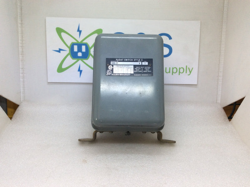 Allen-Bradley 840-C1 1/3Phase 600VAC @ 5Hp Max Series A Type 1 Float Switch Style C (New)