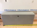 Hoffman C-KBC24 Keyboard Box 10.00 x 23.30 x 4.79 Gray Steel Enclosure Nema Type 4,12