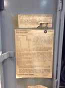 Westinghouse Enclosed Motor Starter With Circuit Protection 3 Phase 15A 600VAC Type MCP/A200M