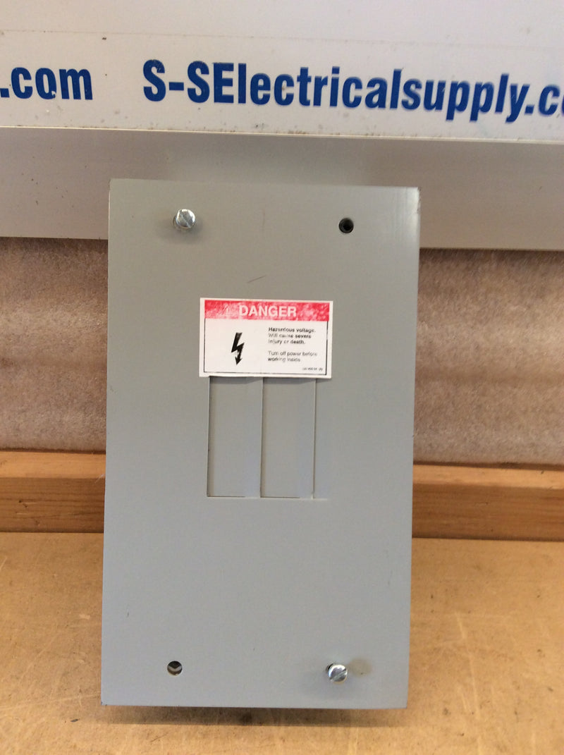 Challenger SL07(2-4)SLGN 2 Space 4 Circuit Breaker Enclosure With Ground Bar Kit 70A 120/240VAC (New)