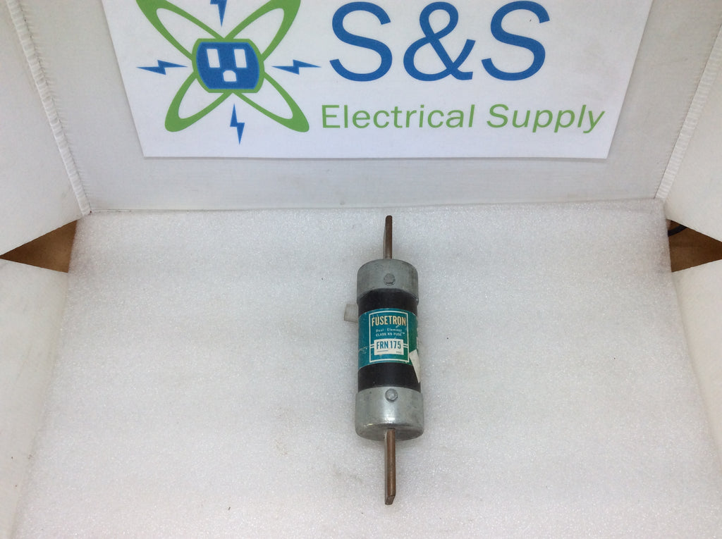 Fusetron FRN 175 Dual Element Class K9 175 Amp 250V or Less Fuse