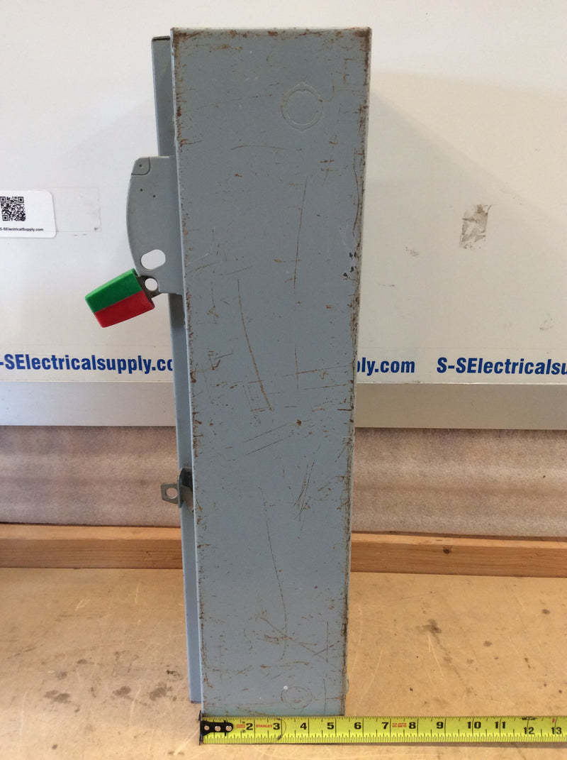 General Electric 300-Line Control CR308D100AYA53 3 Phase 30A 600VAC Type TEC Non-Fused Motor Control