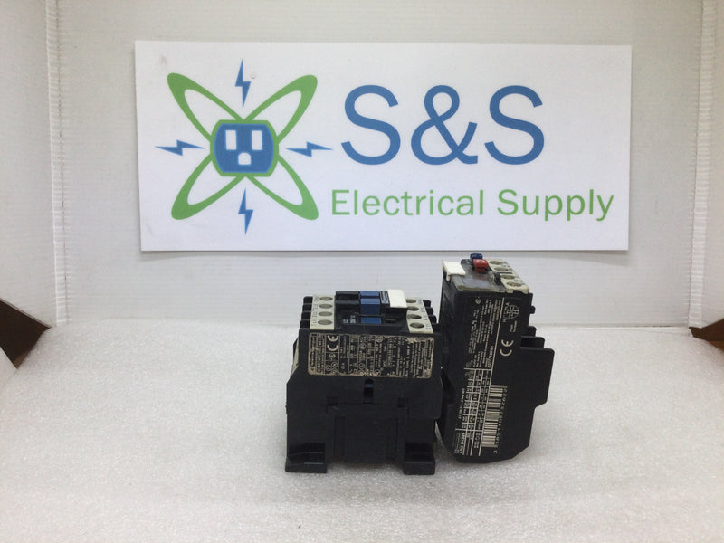 Square D/Telemecanique LC1D0910 With LR2D13 120V 60Hz 25A Coil