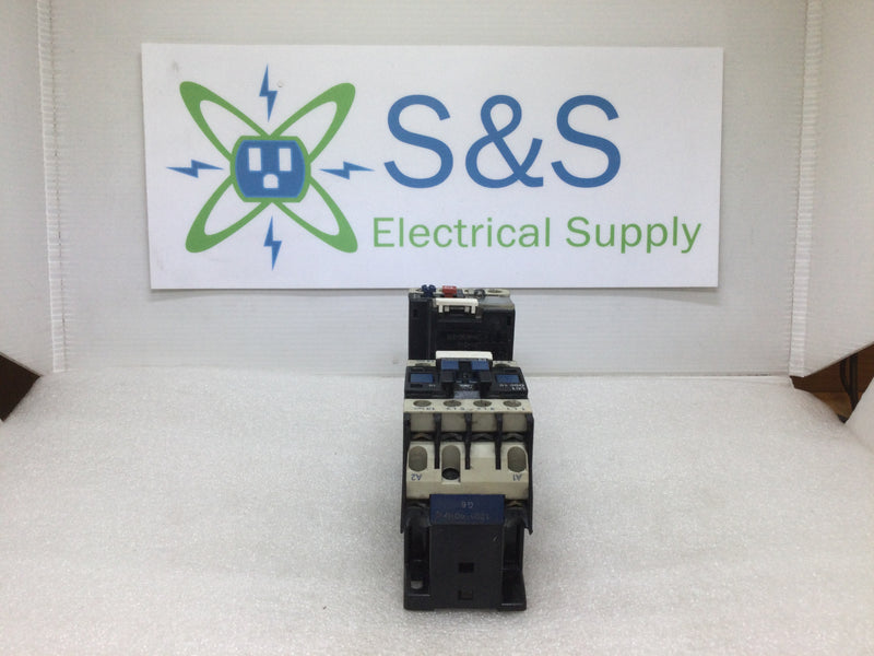 Square D/Telemecanique LC1D0910 With LR2D13 120V 60Hz 25A Coil