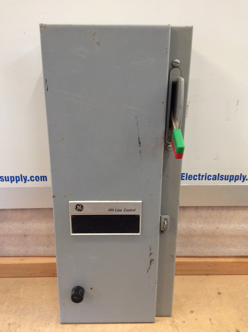 GE/General Electric 300-Line Control CR308C1**2PAAAAA 3 Phase 30A 600VAC Combination Motor Controller