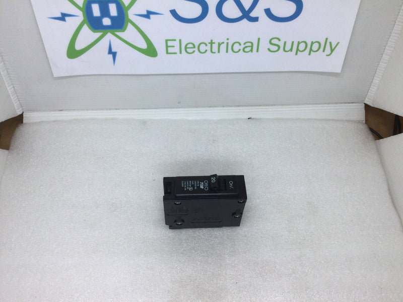 Thomas & Betts TB120TB 20 Amp 1 Pole 120/240V Type TB Circuit Breaker