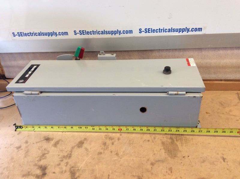 300 Line Box General Electric 300-Line Control CR308B6**AAAA 3 Phase 30A 600VAC Com