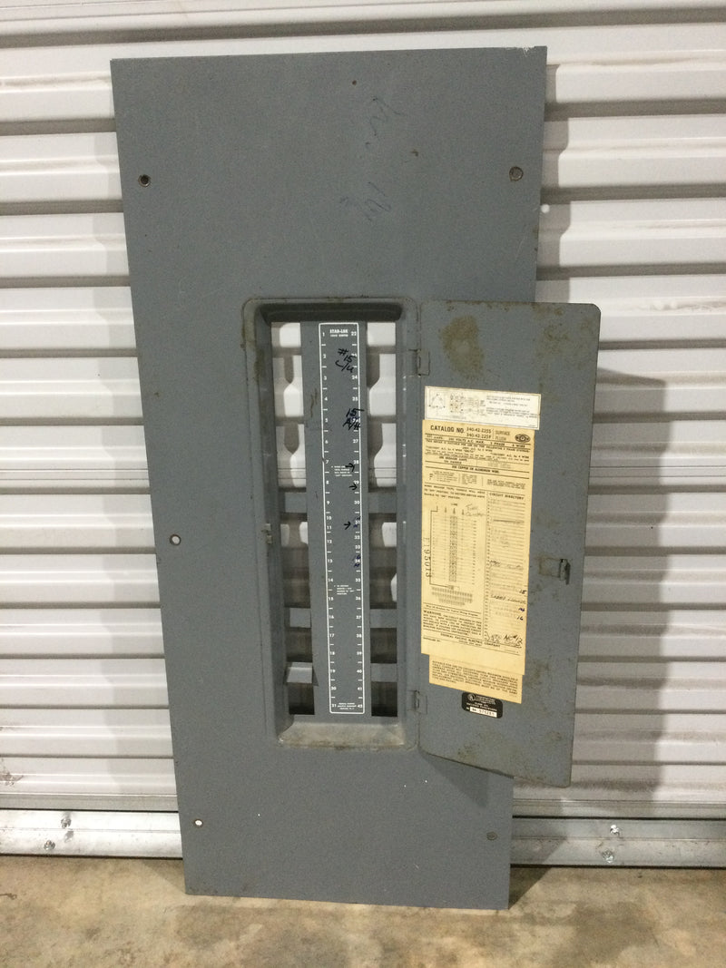 FPE Federal Pacific 340-42-225S/F 225 Amp 120/240V 3 Phase 4 Wire 40 Space 41 6/16" x 17.25"