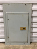 Crouse Hinds LC216DF/DS 125 Amp 120/240V 3 Wire Single Phase Model 14 12/24 Space Panelboard Cover 23" x 14.5"