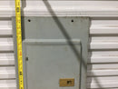 Crouse Hinds LC216DF/DS 125 Amp 120/240V 3 Wire Single Phase Model 14 12/24 Space Panelboard Cover 23" x 14.5"