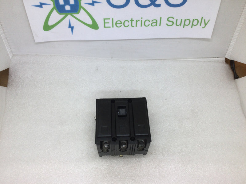 Westinghouse HQNP3050 3 Pole, 50a, 240v, 10kaic Rated Circuit Breaker
