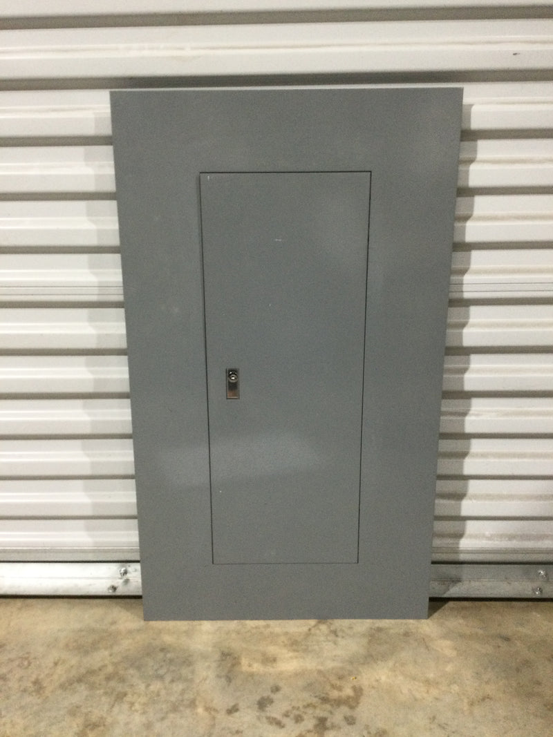 Square D Electric Cabinet Front 200-225 Amp NQOB/QOB Commercial Panelboard Cover/Door Only 35 1/4" x 20 1/8"
