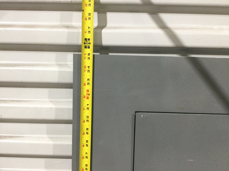 Square D Electric Cabinet Front 200-225 Amp NQOB/QOB Commercial Panelboard Cover/Door Only 35 1/4" x 20 1/8"