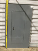 Square D Electric Cabinet Front 200-225 Amp NQOB/QOB Commercial Panelboard Cover/Door Only 35 1/4" x 20 1/8"