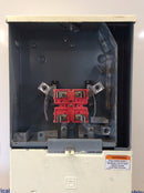 Square D QC816F150C 150 Amp 8 Space 16 Circuits Ringless Type Meter Main Combo With 150a Main Breaker 120/240vac Nema3r