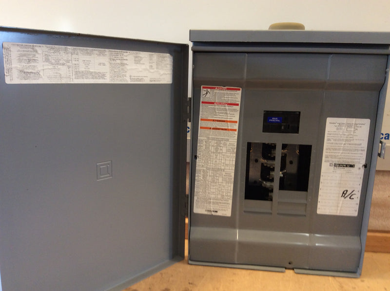 Square D HOM1224M125PRB 12 Space 24 Circuit 125A Main Breaker (Inc) Nema3R Load Center