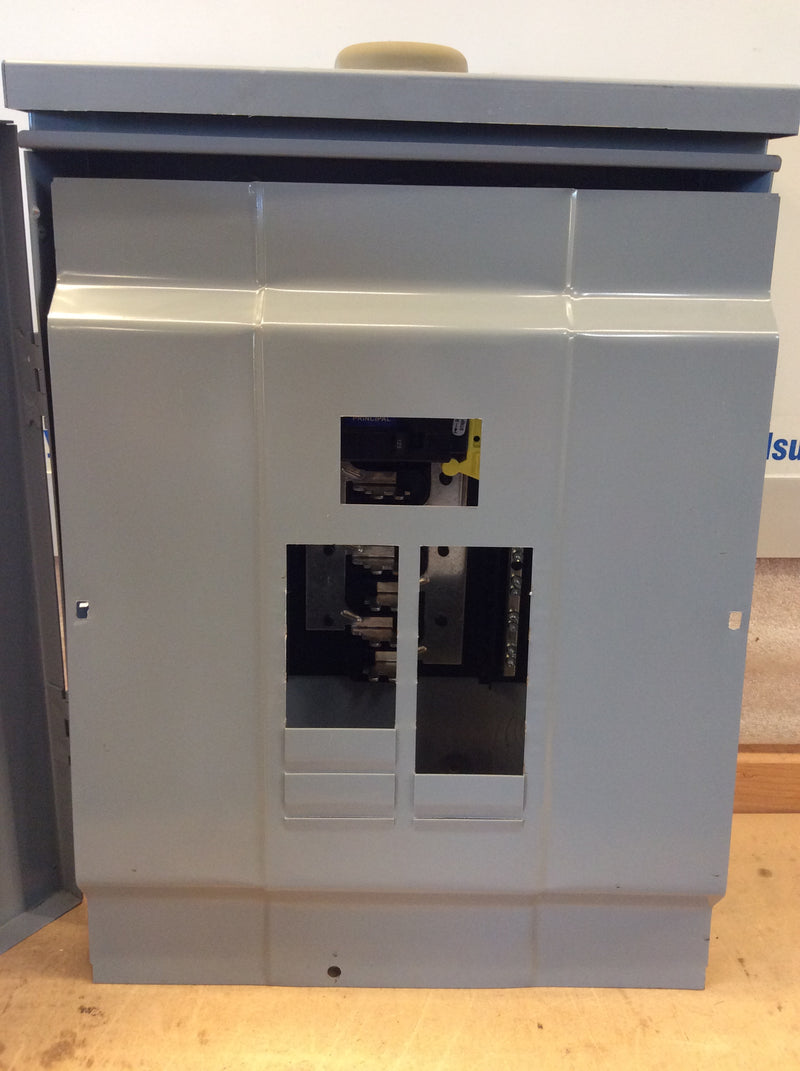 Square D HOM1224M125PRB 12 Space 24 Circuit 125A Main Breaker (Inc) Nema3R Load Center