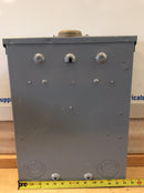 Square D HOM1224M125PRB 12 Space 24 Circuit 125A Main Breaker (Inc) Nema3R Load Center