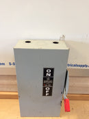 General Electric TH3222 2 Pole 60A 240VAC Fusible Safety Switch Model 10