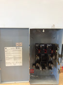 General Electric TH3222 2 Pole 60A 240VAC Fusible Safety Switch Model 10