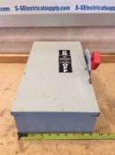 General Electric TH3222 2 Pole 60A 240VAC Fusible Safety Switch Model 10