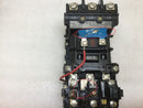 Allen Bradley 509-B0D Size 1 27 Amp 3 Pole 115-575 VAC 2-10 HP Contactor/Motor Starter with 120 VAC Coil