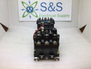 Allen Bradley 509-B0D Size 1 27 Amp 3 Pole 115-575 VAC 2-10 HP Contactor/Motor Starter with 120 VAC Coil