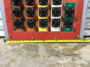 Generator Terminals Board, Plug in for 1600-amp panel 3 phase with Neutral 600v AC