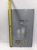 GE General Electric TLM1212R Dead Front 6/12 Space w/main 120/240V 125 Amp 20 1/4" x 12.5"